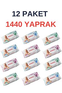 Momendol Islak Havlu 120li - 12 X 120li - 1440 Adet ürün fotoğrafı
