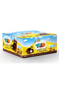 Toto Bear Kek Ballı Süt Kremalı Çikolatalı Kek 40 Gr. 24 Adet (1 KUTU) ürün fotoğrafı
