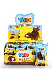 Toto Bear Kek Ballı Süt Kremalı Çikolatalı Kek 40 Gr. 24 Adet (1 KUTU) ürün fotoğrafı