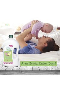 2'li Set-1500 ml Organik Aloe Veralı Kokusuz Bebek Çamaşır Temizleyici ( 1500 ml X 2 Adet ) ürün fotoğrafı