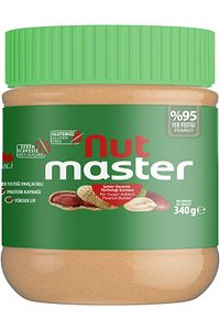 Master Şeker Ilavesiz Yer Fıstığı Ezmesi 340 G ürün fotoğrafı