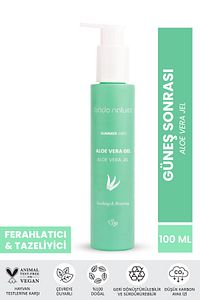 Aloe Vera Jel Güneş Sonrası Nemlendirici %100 Doğal 100 ml ürün fotoğrafı
