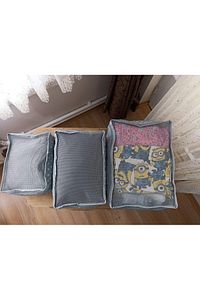 6'LI SET Gri Benekli Desen 6 Parça Valiz Içi Düzenleyici Set ürün fotoğrafı