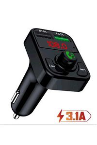 Corcord Wireless Fm Transmitter Çift Usb Girişli C-606 3.1 A ürün fotoğrafı