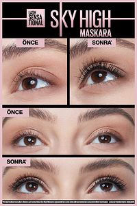 Lash Sensational Sky High Maskara Siyah ürün fotoğrafı