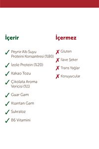 Çikolata Aromalı Protein Tozu 150 g  5 Porsiyon - Çikolata Aromalı ürün fotoğrafı