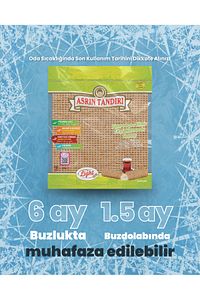 40 Adet Lavaş 4 Paket Ekşi Mayalı Arpa Lavaş Ekmeği (Diyabetik Ekmek) (1Pkt 350 Gr) 4X350 Gr. ürün fotoğrafı