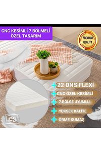 80x200 Ikea Divan Hemnes Uyumlu. Katlanır Ortopedik Sünger Yatak. 160x200x12 Cm ürün fotoğrafı