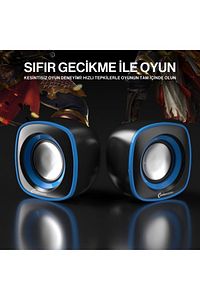 G-system G105 Stereo Usb Hoparlör Bilgisayar Pc Tablet Notebook ürün fotoğrafı