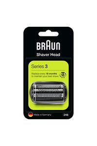 Series 3 21b Tıraş Makinesi Yedek Başlığı - Siyah ürün fotoğrafı