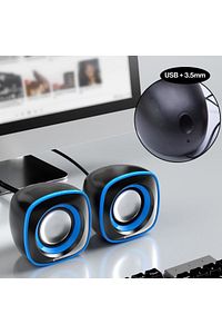 G-system G105 Stereo Usb Hoparlör Bilgisayar Pc Tablet Notebook ürün fotoğrafı
