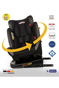 Kids Maxi Protect Aero 3D 0-36kg ( 360° Dönebilir) Isofix Çocuk Oto Koltuğu ürün fotoğrafı