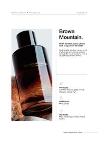 Brown Mountaın 100 ml Parfüm ürün fotoğrafı