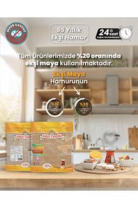 4'lü Ekşi Mayalı Yulaflı Lavaş Tandır Ekmeği (diyabetik Ekmek) 350 Gr. ürün fotoğrafı