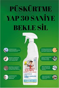 Leke Çıkarıcı 2 Adet Ultra Etki Spot Clean Remover Forte ( Lekelere Stop ) ürün fotoğrafı