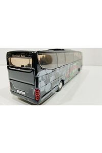 Benz Metal Otobüs Die Cast Kapı Açılır 18.5 Cm Orjinai Siyah ürün fotoğrafı