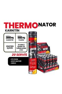 L-karnitin Thermo Nator Portakal Aromalı 40ml×20 Ampul 3000 Mg L-carnitine ürün fotoğrafı