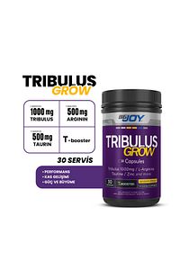 Tribulus Grow T.booster Terrestris 120 Kapsül Arginine Taurine Zinc Amino Asit ürün fotoğrafı