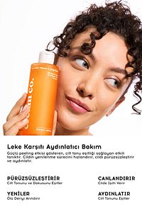 AHA/BHA C Vitamini Tonik | Gözenek Sıkılaştırıcı | Glikolik Asit Salisilik Asit | Tüm Cilt Tipleri ürün fotoğrafı
