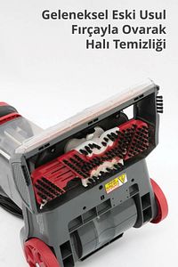 KCC-4371 PRO Koltuk Temizleme Başlıklı Dikey Süpürge Halı ve Koltuk Yıkama Leke Çıkartma Makinesi ürün fotoğrafı