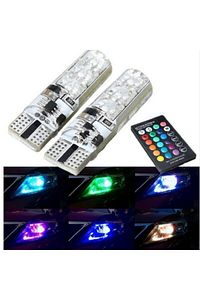 T10 Rgb Kumandalı Park Ampulleri Modlu ürün fotoğrafı