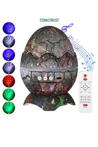 Dinozor Ambiyans Galaxy Projektör Projeksiyon Gece Lambası Bluetooth Hoparlör Çocuk Odası Yetişkin ürün fotoğrafı