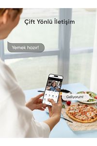 Akıllı Wi-fi Kamera 360° 1296p 2k ürün fotoğrafı