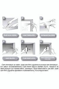 Cam Balkon Filmi A Kalite Çizilmez Amerikan Aynalı Krom Cam Filmi - Açık Ton -61x3mt ürün fotoğrafı