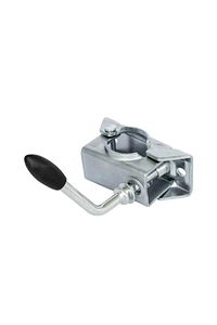 Römork Karavan 48mm Lik 150 Kg Kapasiteli Ön Destek Tekeri (KELEPÇE DAHİL) ürün fotoğrafı