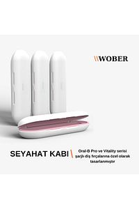 Şarjlı Diş Fırçası Için Seyahat Kabı, Sadece Oral B Pro1, Vitality Ve Starter Serisine Uyumlu ürün fotoğrafı
