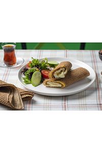 4'lü Ekşi Mayalı Tam Buğday Lavaş Tandır Ekmeği (Diyabetik Ekmek) (1Paket 350 Gr) ürün fotoğrafı