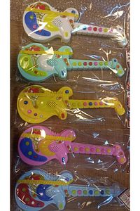 Sesli Işılklı Gitar . Müzikli Gitar . 35 Cm Boyunda Şık Gösterişli Gitar Fma06153 ürün fotoğrafı