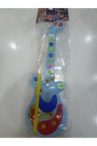 Sesli Işılklı Gitar . Müzikli Gitar . 35 Cm Boyunda Şık Gösterişli Gitar Fma06153 ürün fotoğrafı