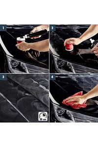 Renkli Nano Parlatıcı Ve Koruyucu Cila Siyah 250 ml ürün fotoğrafı
