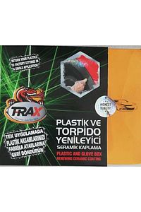 Trax Oto Araç Seramik Kaplama Tampon Torpido Parlatıcı Yenileyici Plastik Aksam Yenileyici ürün fotoğrafı