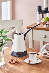 SCM-2960 Kablosuz Inox Elektrikli Cezve Krem ürün fotoğrafı