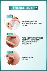 Pimple Patch 22'li Sivilce Bandı / Hidrokolloid Bant / Akne Karşıtı 22li Bant ürün fotoğrafı