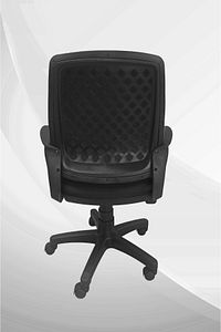 Fileli Siyah Müdür Koltuğu Yönetici Koltuğu Büro Ofis Oyuncu Koltuğu ürün fotoğrafı