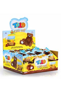 Toto Bear Kek Ballı Süt Kremalı Çikolatalı Kek 40 Gr. 24 Adet (1 KUTU) ürün fotoğrafı