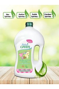 2'li Set-1500 ml Organik Aloe Veralı Kokusuz Bebek Çamaşır Temizleyici ( 1500 ml X 2 Adet ) ürün fotoğrafı