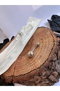 Göbek Piercingi Delim Seti Iğne Ekipman Piercing Set Piercing Malzemesi (KARINCA TATTOO) ürün fotoğrafı