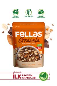 Protein Granola - Karışık Kuruyemiş & Kakao 270 g ürün fotoğrafı