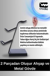 Siyah Ahşap Ve Siyah Metal Gaming Ps4 Ps5 Xbox Joystick Controller Tutucu Ve Kulaklık Dikey Standı ürün fotoğrafı