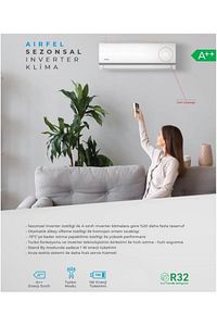 Ltxm50n 18000 Btu R32 A Inverter Duvar Tipi Klima ürün fotoğrafı