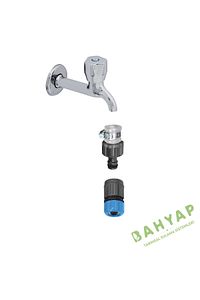 Otomatik Kelepçeli Wc Musluk Bağlantısı + Otomatik Bağlantı ürün fotoğrafı