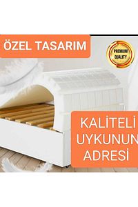 80x200 Ikea Divan Hemnes Uyumlu. Katlanır Ortopedik Sünger Yatak. 160x200x12 Cm ürün fotoğrafı