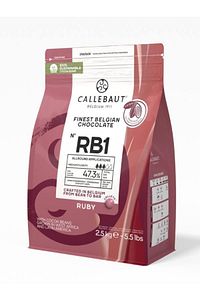 Ruby RB1 Kuvertür Drop Çikolata 2.5 Kg ürün fotoğrafı