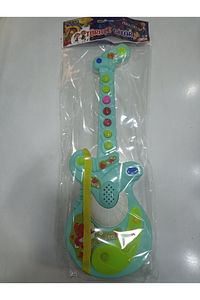 Sesli Işılklı Gitar . Müzikli Gitar . 35 Cm Boyunda Şık Gösterişli Gitar Fma06153 ürün fotoğrafı
