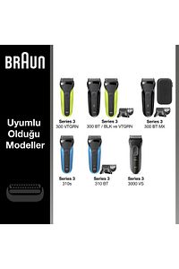 Series 3 21b Tıraş Makinesi Yedek Başlığı - Siyah ürün fotoğrafı