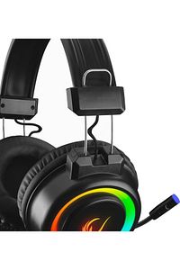 Sn-r10 Alquist Rgb Gaming Oyuncu Mikrofonlu Kulaklık 3,5mm Siy ürün fotoğrafı